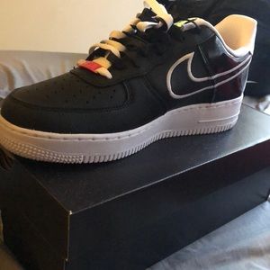 Custom AF1 size 9.5 in womens 8 in Mens. Never been worn. Brand NEW